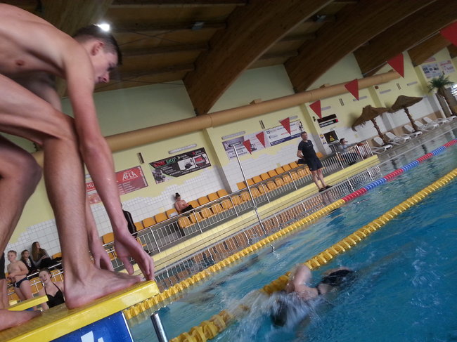 Triumf Kolberga w pływaniu
