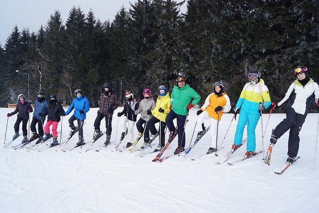 Obóz narciarski 2017